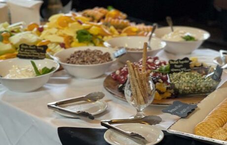 Charcuterie Table set up for an event