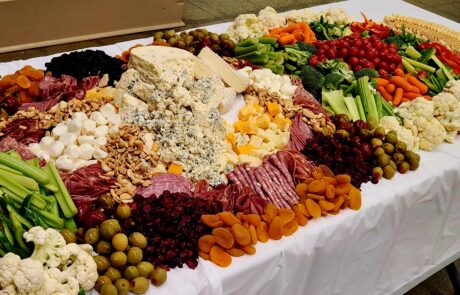 Charcuterie Table set up for an event