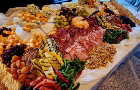 Charcuterie Table set up for an event