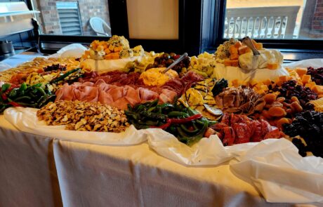 Charcuterie Table set up for an event