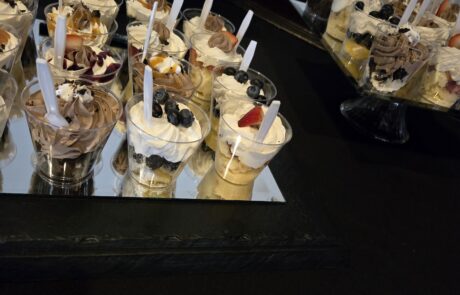 Dessert Cups at an Event at The Androy