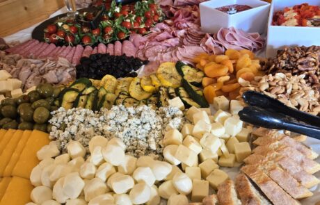 Charcuterie Table set up for an event