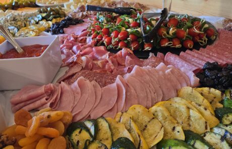 Charcuterie Table set up for an event