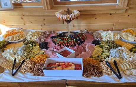 Charcuterie Table set up for an event